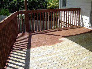 stain your deck